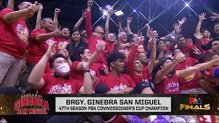 Brgy Ginebra Champions  Honda S47 PBA Commissioner’s Cup 2022 [upl. by Nort]