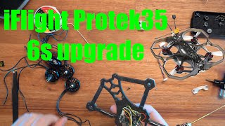 iFlight Protek35 6s upgrade from start to finish [upl. by Lindly]