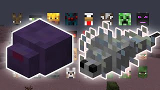 10 ENDERMITES AND SILVERFISH VS 5 OF EVERY MOB  MINECRAFT [upl. by Nerb]