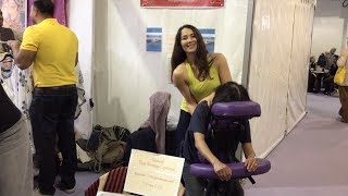 Gladwell Massage  Mind Body Spirit Festival London 2017 [upl. by Evonne210]