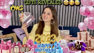 GIFT UNBOXING 2023 🥳❤️🔥😍  VLOG BY RABEECA KHAN [upl. by Godwin]