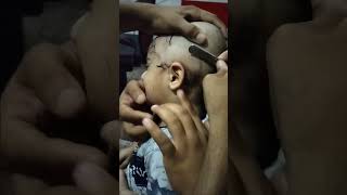 Girl headshave new video crying 😭 [upl. by Airel]