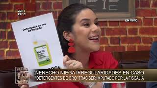 Fiscalía imputa a Nenecho por el caso “detergentes de oro” Johanna Ortega y Álvaro Grau debaten [upl. by Ainslie]