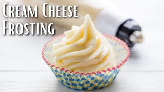 How to Make Perfect Cream Cheese Frosting  The Stay At Home Chef [upl. by Ninazan]