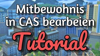 Sims 4 Mitbewohnis bearbeiten ohne Mods  Tutorial deutsch [upl. by Lenahtan]