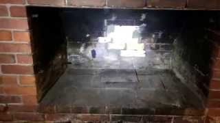 Repair Fireplace Firebox Firebricks [upl. by Iffar80]