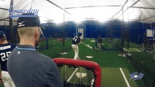 Trosky at Gameday • Hitting Clinic • Timing Station [upl. by Cir]