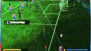 Fifa 11 PSP Gameplay Atletico Madrid vs Real Madrid Including Be a Goalkeeper [upl. by Ainud333]