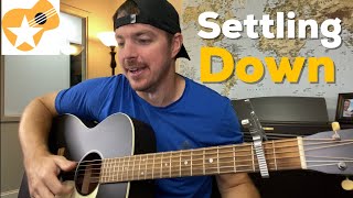 Settling Down  Miranda Lambert  Beginner Guitar Lesson [upl. by Alby]