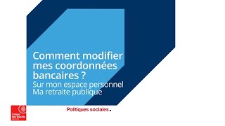 Comment modifier mes coordonnées bancaires RIB [upl. by Aninaig374]