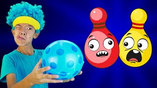 Bowling Game  Nursery Rhymes and Kids Songs  Tai Tai Kids [upl. by Vonnie5]