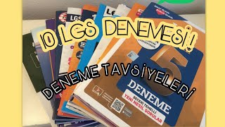 LGS DENEME TAVSİYELERİ  8sınıf 1dönem 10 deneme LGSdenemetavsiyeleri 2006tayfa [upl. by Luthanen]