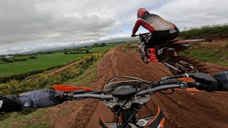 Mormeal MX Track on KTM 300 EXC  PowerMCS Enduro 2024 [upl. by Horatius377]