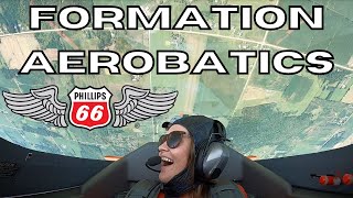 Formation Aerobatics with the Phillips 66 Aerostars [upl. by Kathie]