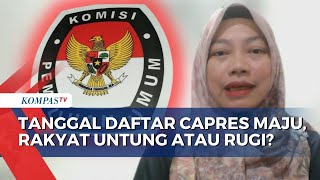 Rencana KPU Majukan Tanggal Pendaftaran CapresCawapres 2024 Perludem Menguntungkan Rakyat [upl. by Yoc]