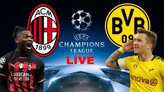 KOMENT LIVE  MILAN  DORTMUND [upl. by Nowtna]