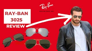 RayBan RB3025 Classic Aviators Review  A Celebrity Favorite [upl. by Anippesuig]