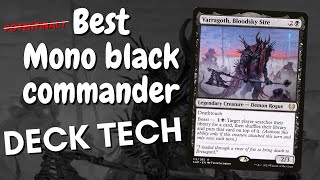 The best Mono black commander Varragoth cEDH Deck tech [upl. by Noslien]