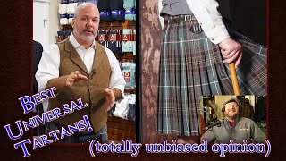 Most Popular Universal Tartans for Kilts [upl. by Mirielle]