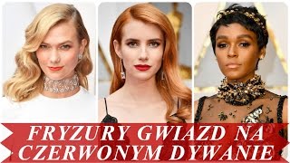 Fryzury gwiazd na czerwonym dywanie [upl. by Idmann]