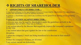 Rights and Duties of Shareholders of a Company [upl. by Enois]