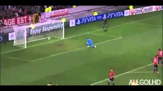 LILLE  BATE BORISOV 1  3  19092012  GOL amp HIGHLIGHTS HD [upl. by Cimah865]