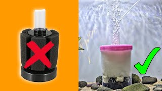 DIY Fish Tank Filter  How to make aquarium filter at home [upl. by Jaqitsch]