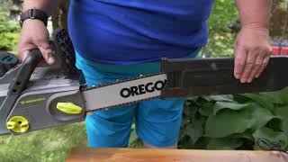 Yardworks 40V Cordless Chainsaw  LeighAnnes Testimonial [upl. by Ott]