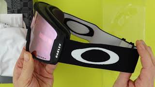 Unboxing of Oakley Line Miner Snow Goggles [upl. by Cone915]