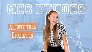 BILAN de mes études en ARCHITECTURE DINTERIEUR [upl. by Hayilaa]