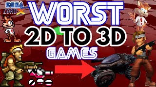 Worst 2D to 3D Video Game Series [upl. by Ahsilav437]