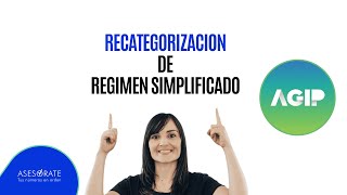 Recategorización de ingresos brutos Régimen Simplificado CABA [upl. by Tammie660]