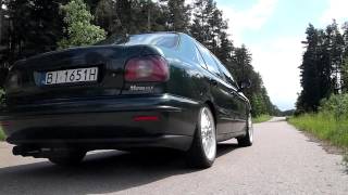 Fiat Marea HLX 24 20v modified exhaust Ragazzon sound [upl. by Nellak889]