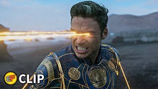 Eternals vs Ikaris  Final Fight Scene Part 2  Eternals 2021 IMAX Movie Clip HD 4K [upl. by Winslow793]