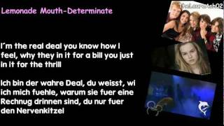 Lemonade MouthDeterminate Lyricsdeutsche ÜbersetzungOfficial Music Video [upl. by Gibun]