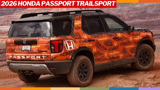 2026 HONDA PASSPORT TRAILSPORT The Perfect Blend of Rugged and Refined [upl. by Bobker638]