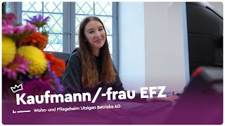 Vielseitige Ausbildung in einem sozialen Umfeld  Kaufmannfrau EFZ  Lehrstellenvideo  Yousty [upl. by Renell]