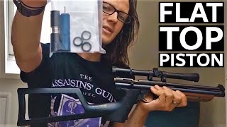 Crosman 1377 Flat Top Valve and Piston  Install  Chrony [upl. by Ceporah631]