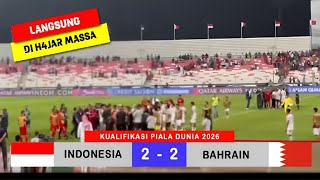 🔴K3OS  Timnas Indonesia vs Bahrain Kualifikasi Piala Dunia 2026 Putaran Ketiga Grub C [upl. by Boyse]