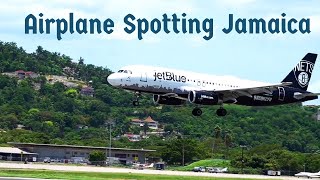 Airplane Spotting Montego Bay Jamaica [upl. by Frederiksen909]