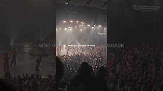 This is what 4000 people praising God sounds like 😭 blessgod worship shorts [upl. by Ahseiat]