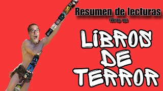 12 libros de terror perfectos para estas fechas Wrap up [upl. by Roslyn]