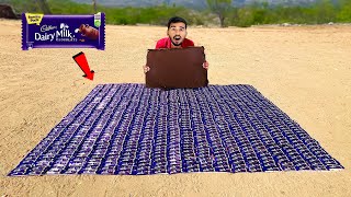 क्या मैं 1000 dairy milk से एक बड़ी Chocolate बना पाऊंगा  🍫 [upl. by Dibri]