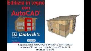 DietrichsA  Edilizia in legno con AutoCAD® [upl. by Etteniotnna]