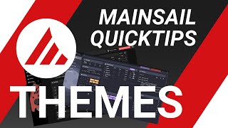 Mainsail Quicktips  Themes [upl. by Latrena]