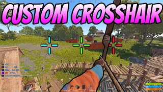 HOW TO GET ANY CUSTOM CROSSHAIR ON RUST 2023 [upl. by Kcitrap]