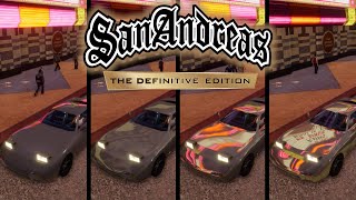 GTA San Andreas Definitive Edition  PC graphics settings comparison [upl. by Barnebas759]