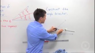 GCSE Maths 9  1  Bisecting Line and Angle Bisector [upl. by Calva]