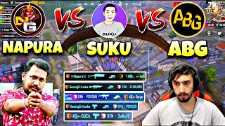 Napura Vs Suku Vs Abg Same Lobby  Erangel Map New Event  Pubg Mobile  BOMTA gaming [upl. by Aholla]