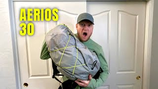 Arcteryx Aerios 30 backpack review  most adventure ready pack [upl. by Robi]